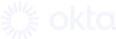 White logo of Najar's integration: Okta