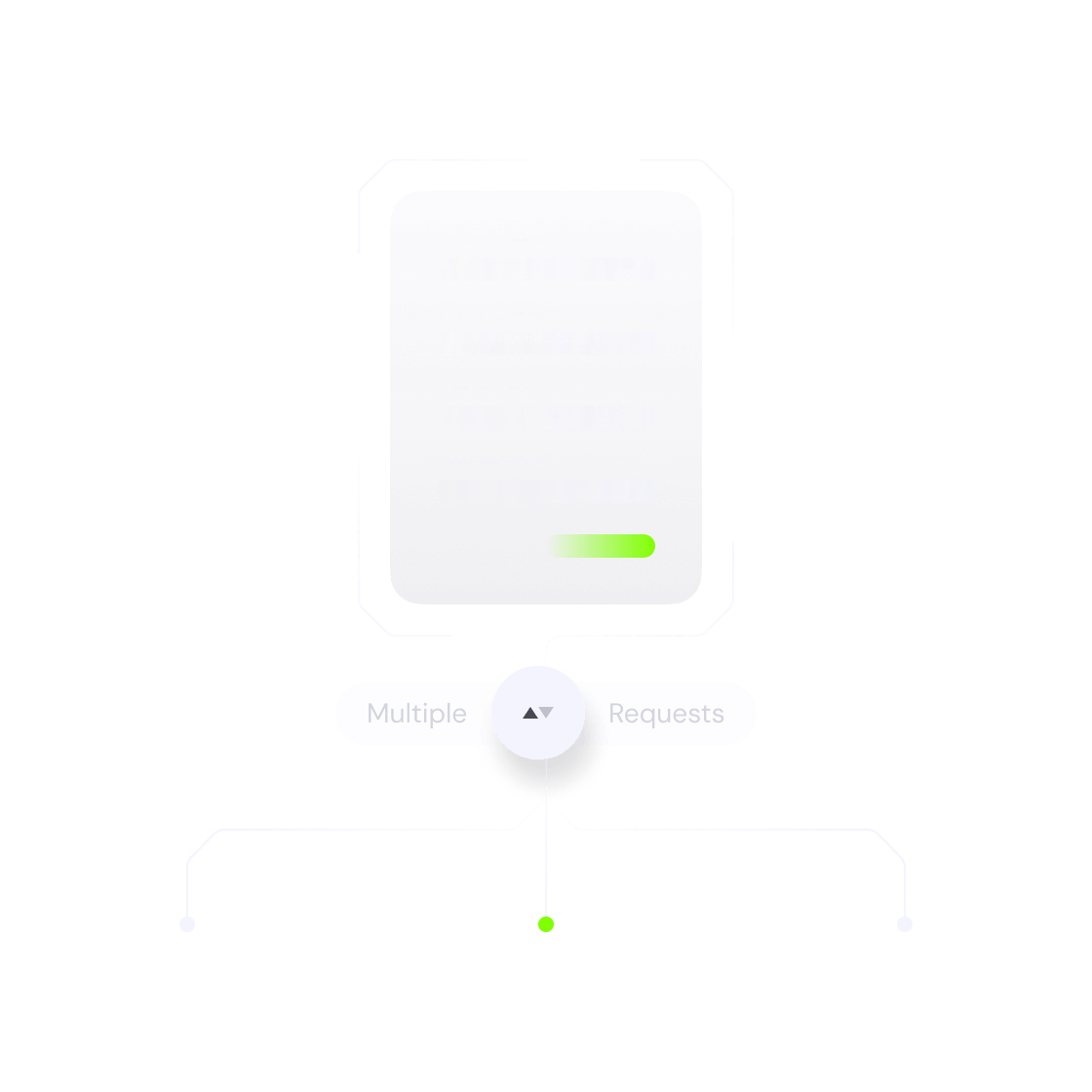 Illustration showing how Najar helps streamline procurement