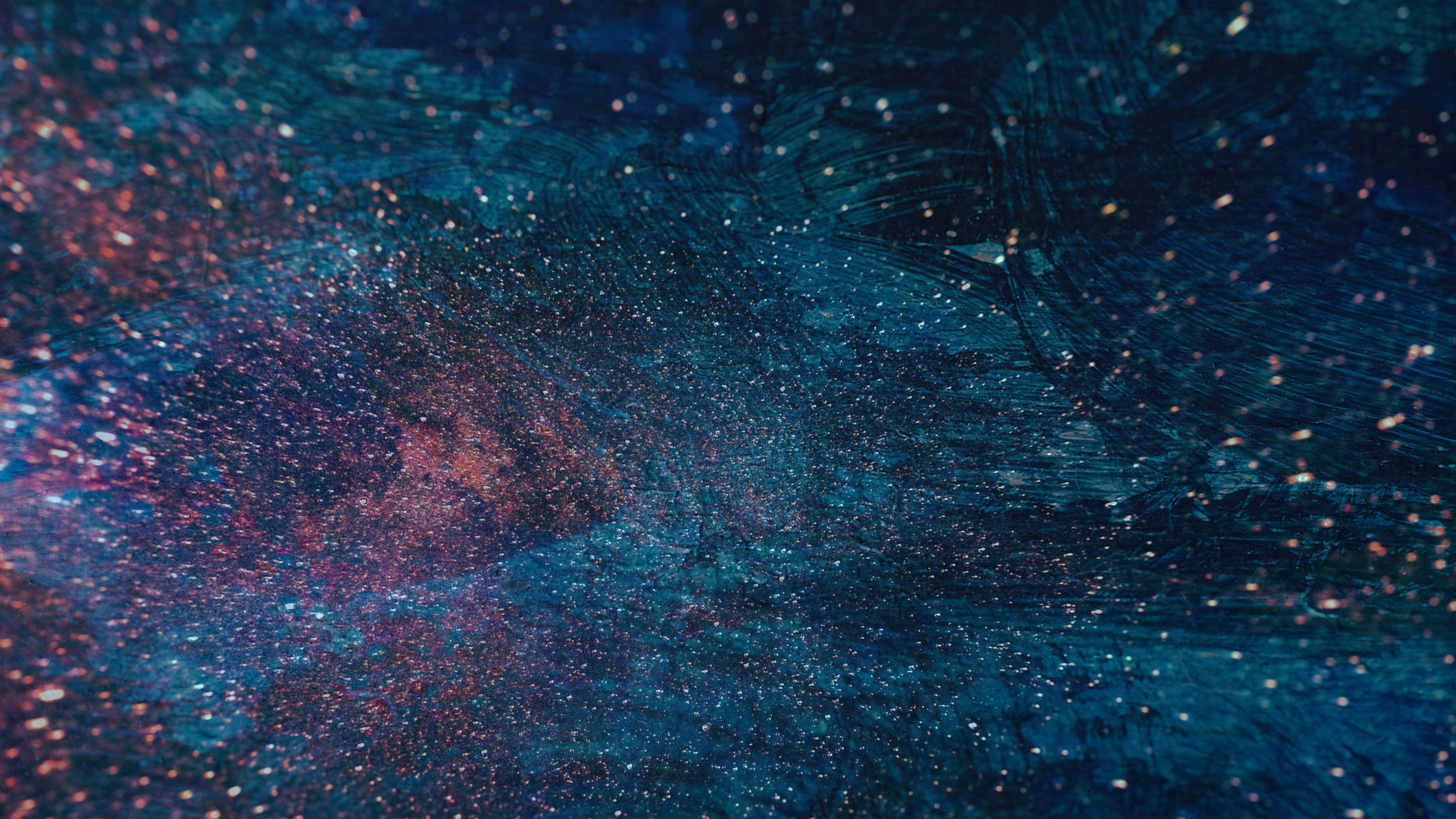 image d'un fond étoilé multicolore